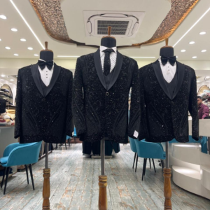 Classic Black Formal Sherwani