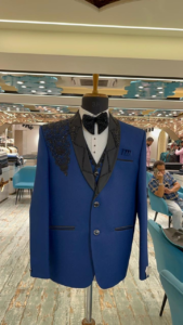 Royal Blue Designer Waistcoat
